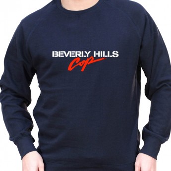 beverly hills cop - Sweat Crewneck Homme Policier Sweat Crewneck homme Policier