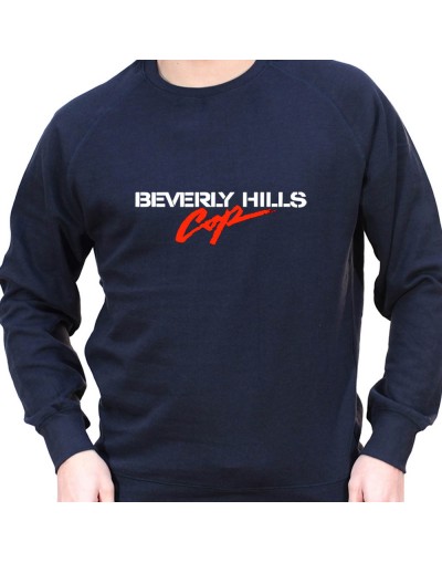 beverly hills cop - Sweat Crewneck Homme Policier Sweat Crewneck homme Policier