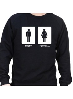 Rugby men Football woman - Sweat Crewneck Homme Rugby Sweat Crewneck Rugby