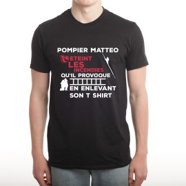 Tshirt PompierHomme - Pompier